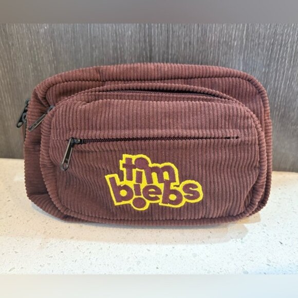 Justin Bieber Tim Hortons x Justin Bieber Collection Tim Biebs Fanny Pack - Picture 1 of 11
